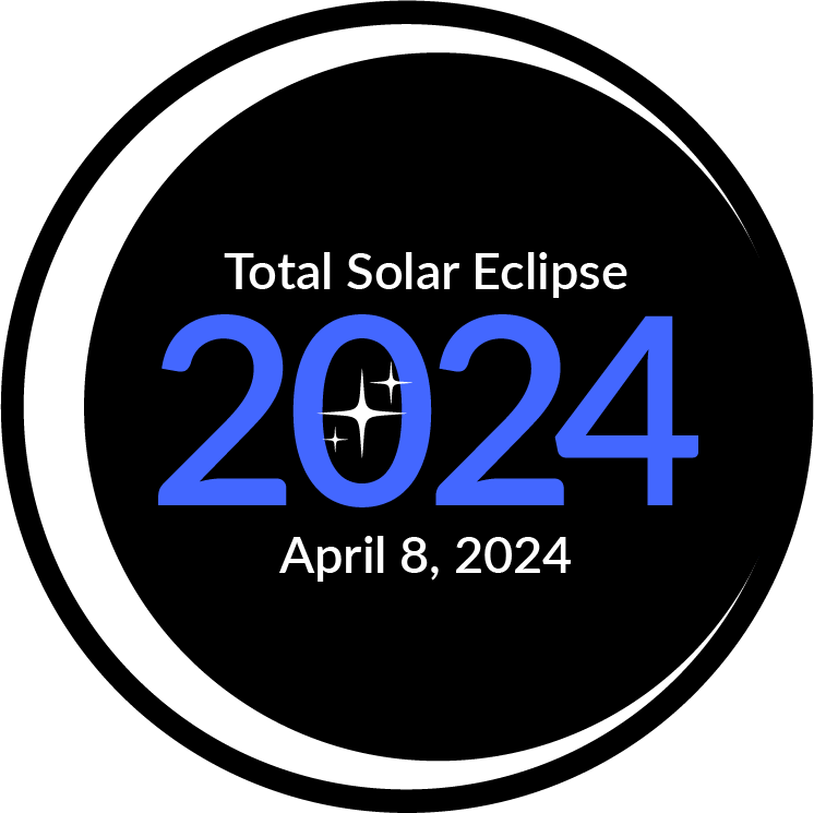 Oneida County Total Solar Eclipse 2024 Logo
